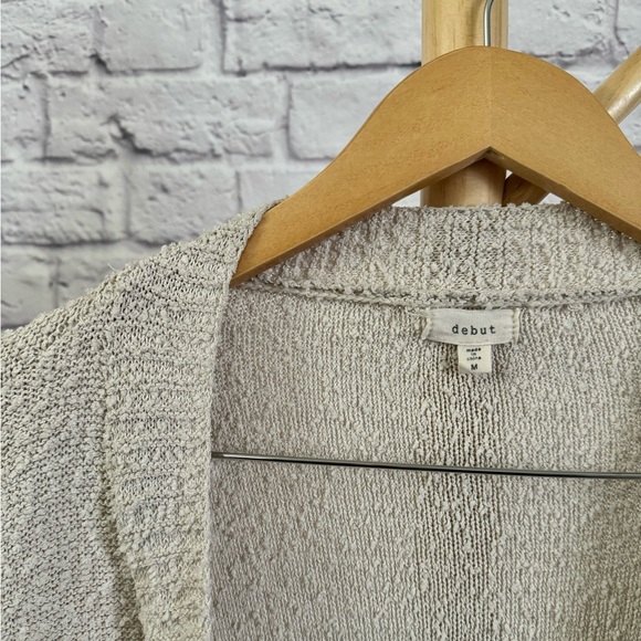 Cream cardigan with pockets - Picture 9 of 11